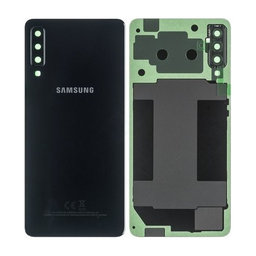 Samsung Galaxy A7 A750F (2018) - Carcasă Baterie (Black) - GH82-17829A, GH82-17833A Genuine Service Pack