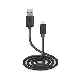 SBS - Cablu - USB / USB-C (3m), negru