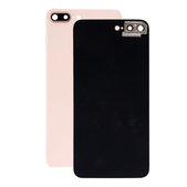 Apple iPhone 8 Plus - Sticlă Carcasă Spate cu Suport Cameră (Gold)