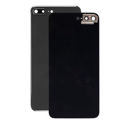 Apple iPhone 8 Plus - Sticlă Carcasă Spate cu Suport Cameră (Space Gray)