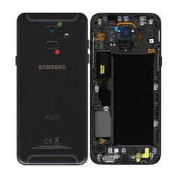 Samsung Galaxy A6 A600 (2018) - Carcasă Baterie (Black) - GH82-16423A Genuine Service Pack