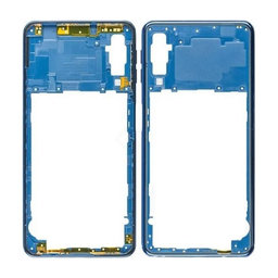 Samsung Galaxy A7 A750F (2018) - Ramă Mijlocie (Blue) - GH98-43585D Genuine Service Pack