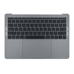 Apple MacBook Pro 13" A1708 (Late 2016 - Mid 2017) - Superior Ramă Tastatură + Baterie + Tastatură (US) + Microfon + Trackpad + Boxe (Space Gray)