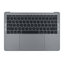 Apple MacBook Pro 13" A1708 (Late 2016 - Mid 2017) - Superior Ramă Tastatură + Baterie + Tastatură (US) + Microfon + Trackpad + Boxe (Space Gray)