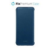 Huawei - Caz Wallet Cover pentru Huawei P Smart 2019, albastru