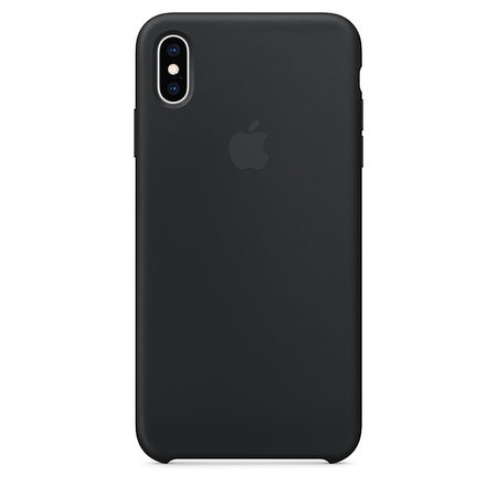 Apple - Silikónové púzdro pentru iPhone XS Max, (Black)