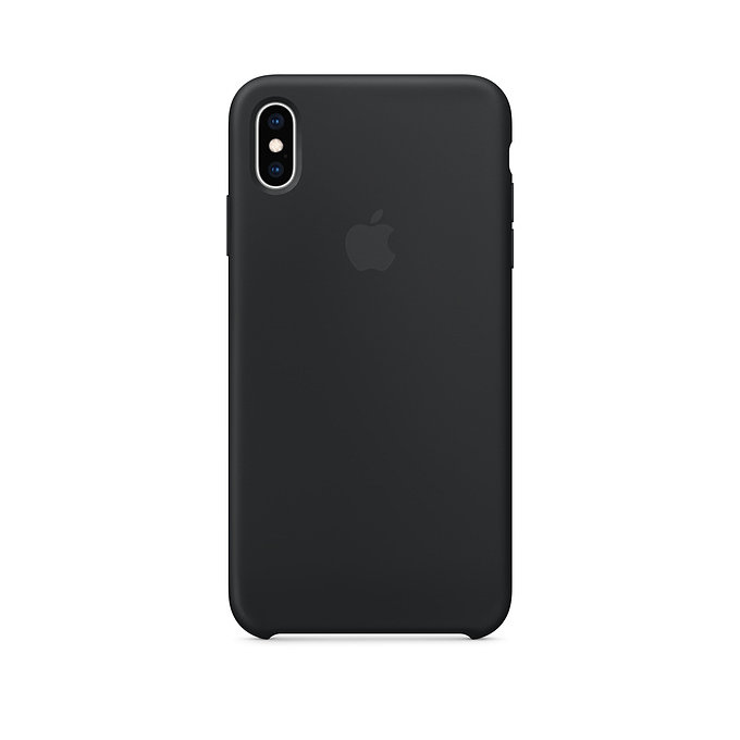Apple - Silikónové púzdro pentru iPhone XS Max, (Black)