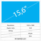 HP Pavilion HP Pavilion DV6-7100 15.6 LCD Slim Lucios 40 pin Full HD