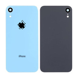 Apple iPhone XR - Sticlă Carcasă Spate + Sticlă Camere (Blue)