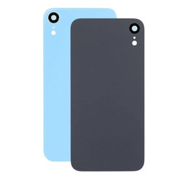 Apple iPhone XR - Sticlă Carcasă Spate + Sticlă Camere (Blue)