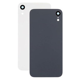 Apple iPhone XR - Sticlă Carcasă Spate + Sticlă Camere (White)