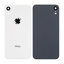 Apple iPhone XR - Sticlă Carcasă Spate + Sticlă Camere (White)