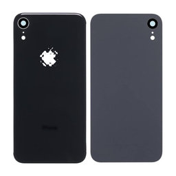 Apple iPhone XR - Sticlă Carcasă Spate + Sticlă Camere (Black)