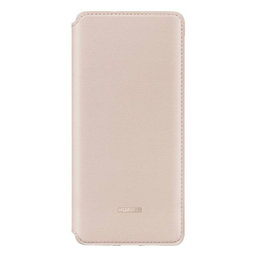 Huawei - Caz Wallet Cover pentru Huawei P30 Pro, roz