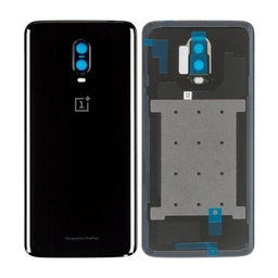 OnePlus 6T - Carcasă Baterie (Mirror Black) - 2011100043 Genuine Service Pack