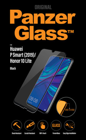 PanzerGlass - Geam Securizat pentru Huawei P Smart 2019, P Smart+ 2019, Honor 10 Lite & Honor 10i, negru