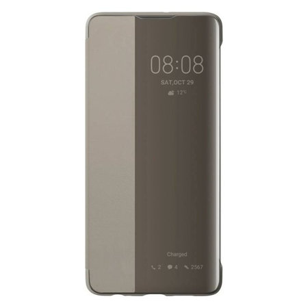 Huawei - Caz SmartView pentru Huawei P30, khaki