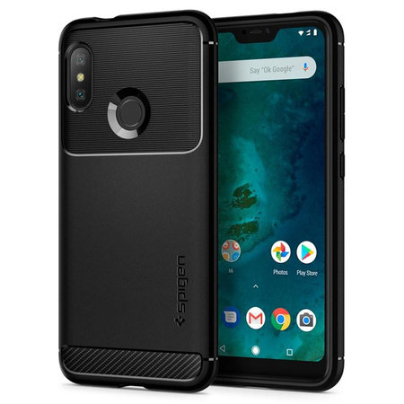 Spigen - Puzdro Rugged Armor pentru Xiaomi Mi A2 Lite/Redmi 6 Pro, čierpe