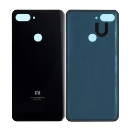 Xiaomi Mi 8 Lite - Carcasă Baterie (Midnight Black) - 5540412001A7 Genuine Service Pack