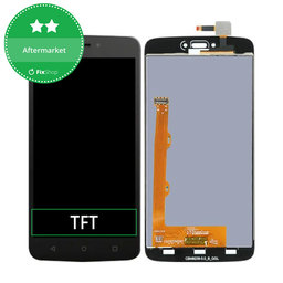 Motorola Moto C Plus XT1723 - Ecran LCD + Sticlă Tactilă (Black) TFT