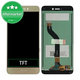 Huawei P9 lite (2017), Honor 8 Lite - Ecran LCD + Sticlă Tactilă (Gold) TFT