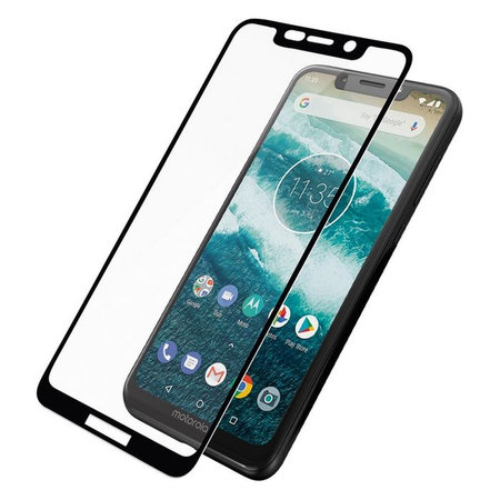 PanzerGlass - Geam securizat pentru Motorola One, negru