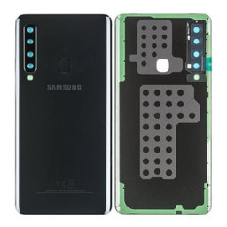 Samsung Galaxy A9 (2018) - Carcasă Baterie (Caviar Black) - GH82-18245A, GH82-18239A Genuine Service Pack