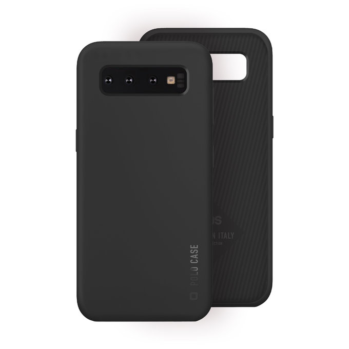 SBS - Caz Polo pentru Samsung Galaxy S10+, negru