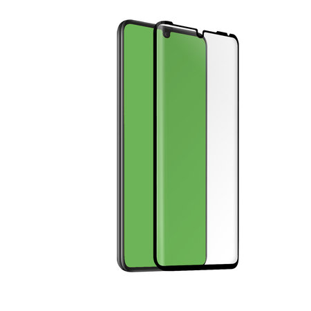 SBS - Geam Securizat 4D Full Glass pentru Huawei P30 Pro, negru