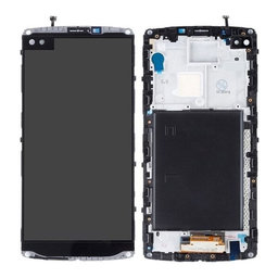 LG V10 H960A - Ecran LCD + Sticlă Tactilă + Ramă (Negru)