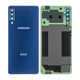 Samsung Galaxy A7 Duos A750F (2018) - Carcasă Baterie (Blue) - GH82-17833D Genuine Service Pack