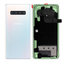 Samsung Galaxy S10 Plus G975F - Carcasă Baterie (Prism White) - GH82-18406F Genuine Service Pack