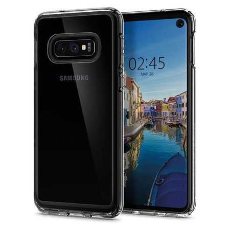 Spigen - Husă Crystal Hybrid pentru Samsung Galaxy S10e, transparentă