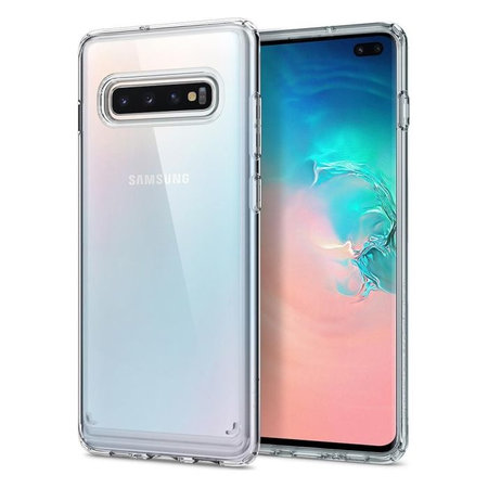 Spigen - Husă Ultra Hybrid pentru Samsung Galaxy S10 +, transparentă