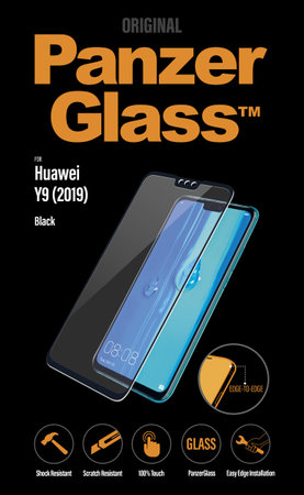 PanzerGlass - Geam Securizat pentru Huawei Y9 2019, black