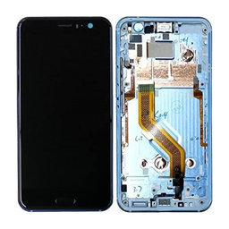 HTC U11 - Ecran LCD + Sticlă Tactilă + Ramă (Silver) TFT