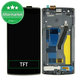 OnePlus One - Ecran LCD + Sticlă Tactilă + Ramă (Black) TFT
