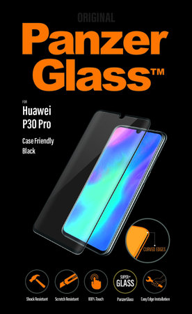 PanzerGlass - Geam Securizat Case Friendly pentru Huawei P30 Pro, black