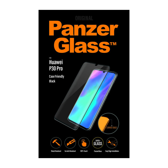 PanzerGlass - Geam Securizat Case Friendly pentru Huawei P30 Pro, black
