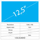 12.5 LCD Slim Lucios 40 pin HD