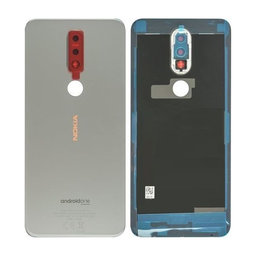 Nokia 7.1 - Carcasă Baterie (Gloss Steel) - 20CTLSW0004 Genuine Service Pack