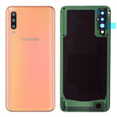 Samsung Galaxy A50 A505F - Carcasă Baterie (Coral) - GH82-19229D Genuine Service Pack