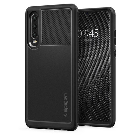 Spigen - Husă Rugged pentru Huawei P30, neagră