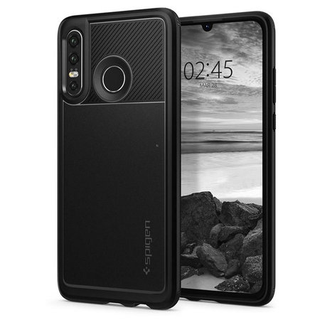 Spigen - Husă Rugged pentru Huawei P30 Lite, neagră