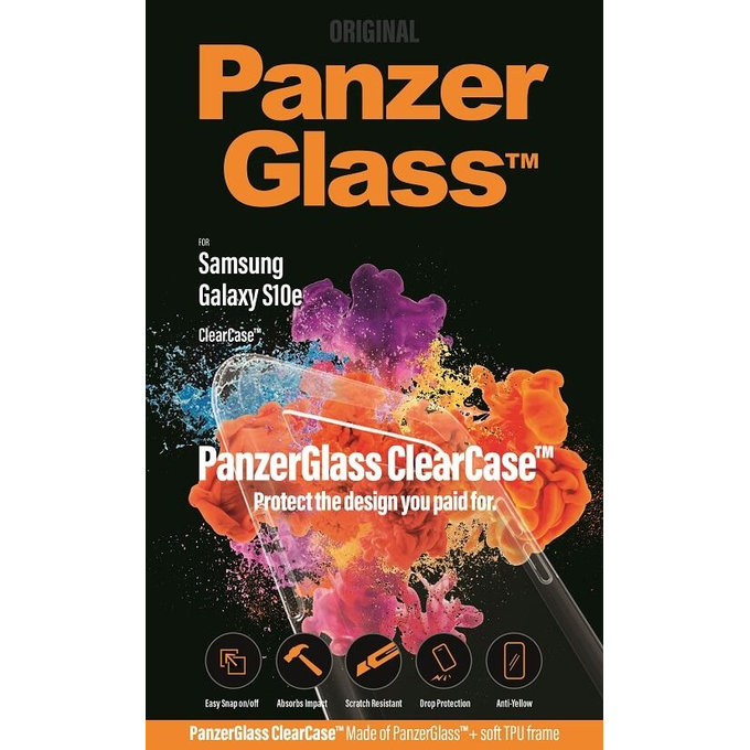PanzerGlass - Husă ClearCase pentru Samsung Galaxy S10e, transparentă