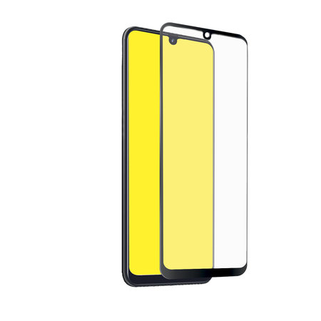 SBS - Geam Securizat Full Cover pentru Samsung Galaxy A40, negru