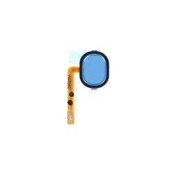 Samsung Galaxy A40 A405F - Buton Acasă + Cablu flex (Albastru) - GH96-12484C Genuine Service Pack