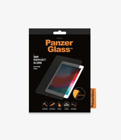 PanzerGlass - Sticlă întârită Privacy Standard Fit pentru Apple iPad Pro 10.5 "/ iPad Air (2019), transparentă