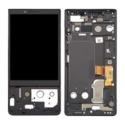 Blackberry Key2 - Ecran LCD + Sticlă Tactilă + Ramă (Black) TFT