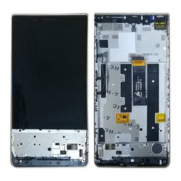 Blackberry Key2 LE - Ecran LCD + Sticlă Tactilă + Ramă (Black) TFT